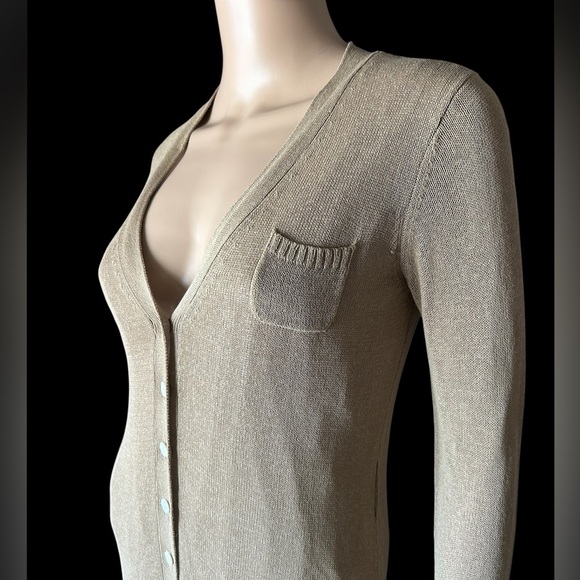 Hoss Intropia Button Front Sweater Dress Fully Lined Retro Women XS Grannycore - Picture 6 of 11